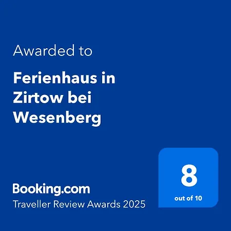 Holiday home In Zirtow Bei Wesenberg